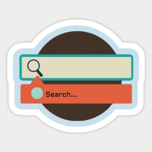 Search Bar Sticker